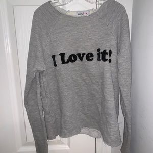 Wild fox kids sweater